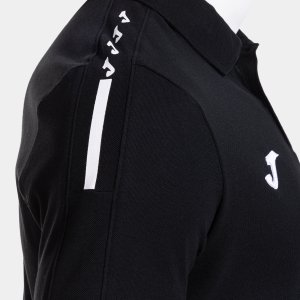 JOMA OLIMPIADA SHORT SLEEVE POLO BLACK