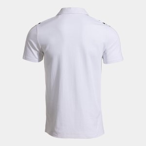 JOMA OLIMPIADA SHORT SLEEVE POLO WHITE