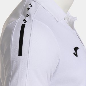 JOMA OLIMPIADA SHORT SLEEVE POLO WHITE