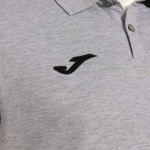 JOMA OLIMPIADA SHORT SLEEVE POLO MELANGE GRAY