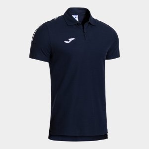 JOMA OLIMPIADA SHORT SLEEVE POLO DARK NAVY