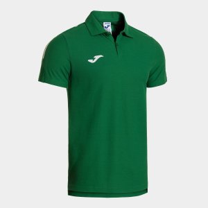 JOMA OLIMPIADA SHORT SLEEVE POLO GREEN