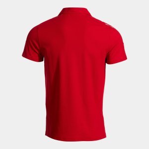 JOMA OLIMPIADA SHORT SLEEVE POLO RED