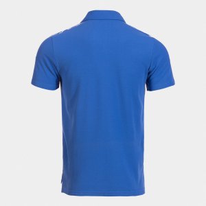 JOMA OLIMPIADA SHORT SLEEVE POLO ROYAL BLUE