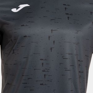JOMA PRO TEAM SHORT SLEEVE T-SHIRT BLACK DARK GRAY