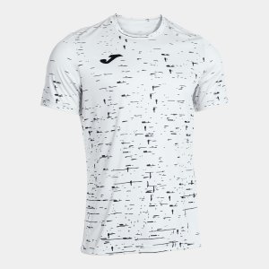JOMA PRO TEAM SHORT SLEEVE T-SHIRT WHITE BLACK