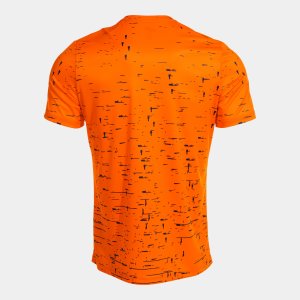 JOMA PRO TEAM SHORT SLEEVE T-SHIRT ORANGE BLACK