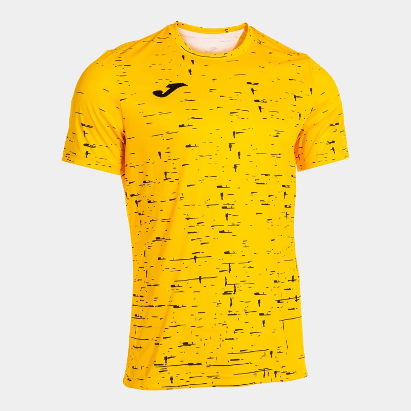 JOMA PRO TEAM SHORT SLEEVE T-SHIRT YELLOW BLACK