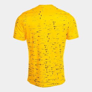 JOMA PRO TEAM SHORT SLEEVE T-SHIRT YELLOW BLACK
