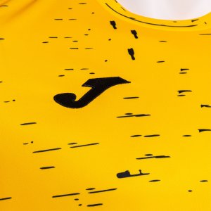 JOMA PRO TEAM SHORT SLEEVE T-SHIRT YELLOW BLACK