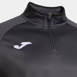 JOMA COMBI PREMIUM SWEATSHIRT DARK GRAY BLACK
