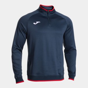 JOMA COMBI PREMIUM SWEATSHIRT DARK NAVY RED