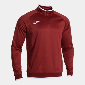JOMA COMBI PREMIUM SWEATSHIRT BURGUNDY BLACK