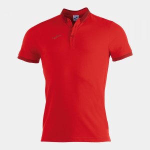 JOMA BALI II POLO RED S/S