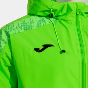 JOMA CHAMPIONS VIII RAINCOAT FLUOR GREEN