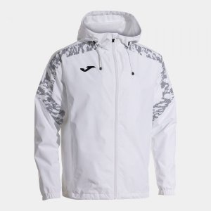 JOMA CHAMPIONS VIII RAINCOAT WHITE