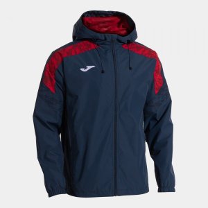JOMA CHAMPIONS VIII RAINCOAT DARK NAVY RED
