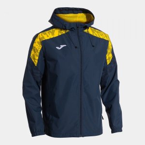 JOMA CHAMPIONS VIII RAINCOAT DARK NAVY YELLOW
