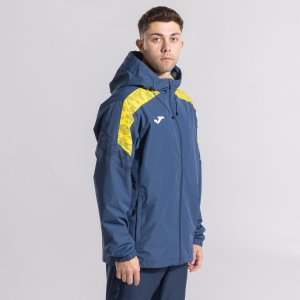 JOMA CHAMPIONS VIII RAINCOAT DARK NAVY YELLOW