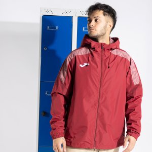 JOMA CHAMPIONS VIII RAINCOAT BURGUNDY