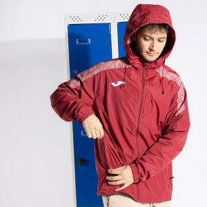 JOMA CHAMPIONS VIII RAINCOAT BURGUNDY