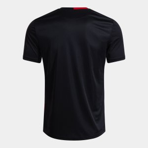 JOMA EUROPA VI SHORT SLEEVE T-SHIRT BLACK RED