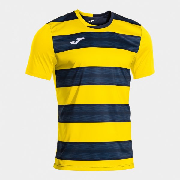 JOMA EUROPA VI SHORT SLEEVE T-SHIRT YELLOW DARK NAVY
