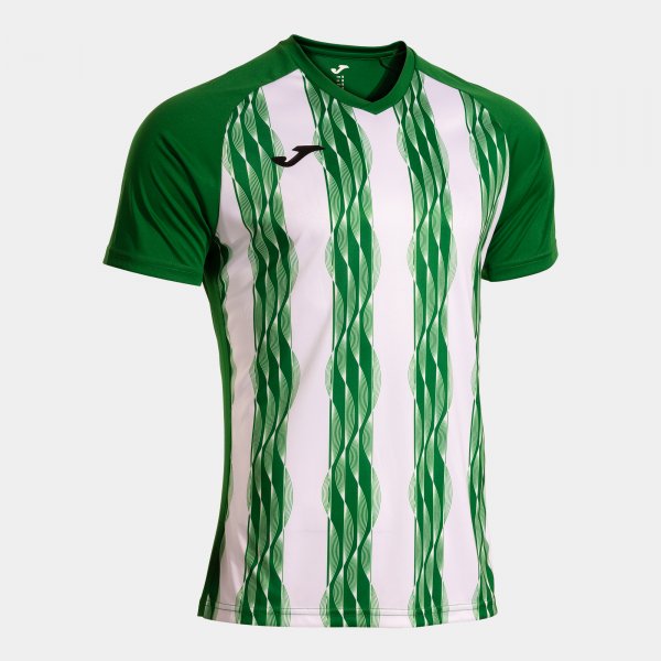 JOMA INTER V SHORT SLEEVE T-SHIRT GREEN WHITE