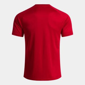 JOMA INTER V SHORT SLEEVE T-SHIRT RED WHITE