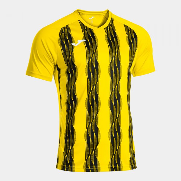 JOMA INTER V SHORT SLEEVE T-SHIRT YELLOW BLACK