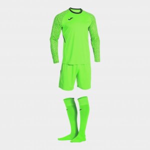 JOMA PERFORMANCE GK SET FLUOR GREEN BLACK