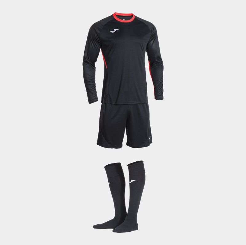 JOMA PERFORMANCE GK SET BLACK FLUOR CORAL