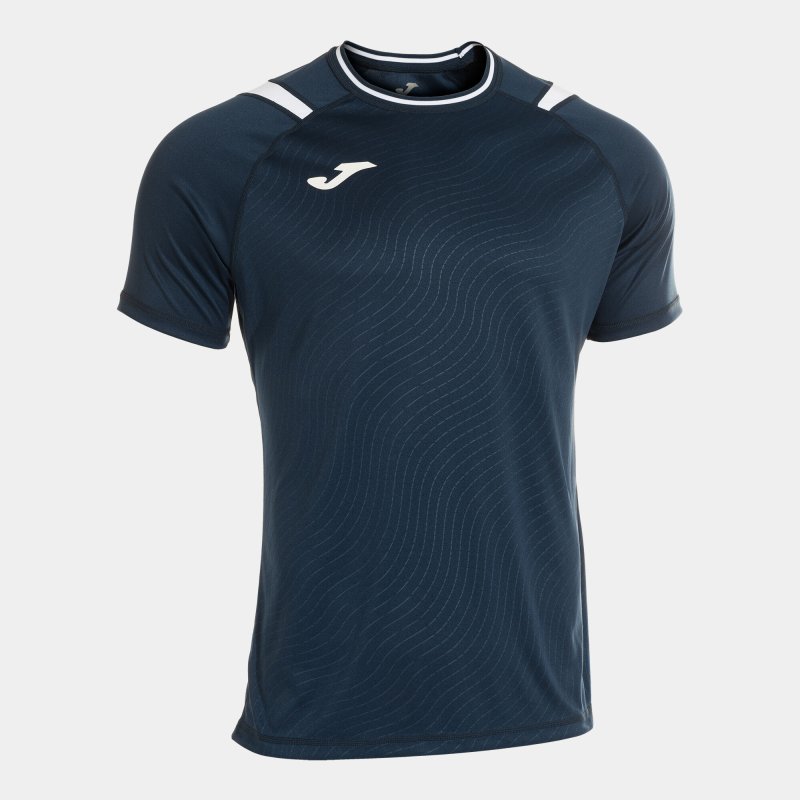 JOMA DINAMO II SHORT SLEEVE T-SHIRT DARK NAVY WHITE