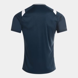 JOMA DINAMO II SHORT SLEEVE T-SHIRT DARK NAVY WHITE