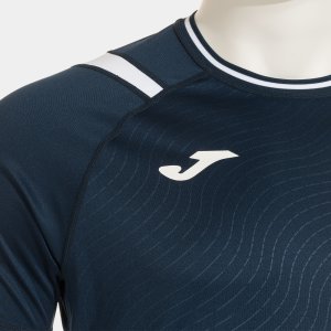 JOMA DINAMO II SHORT SLEEVE T-SHIRT DARK NAVY WHITE