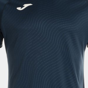 JOMA DINAMO II SHORT SLEEVE T-SHIRT DARK NAVY WHITE