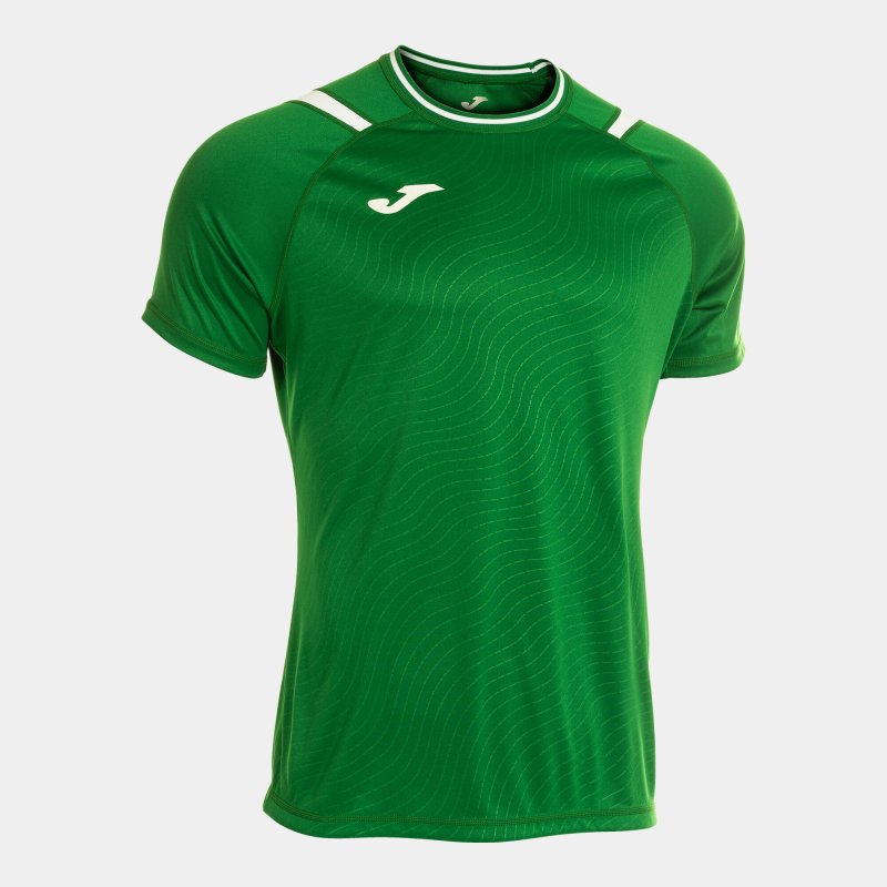 JOMA DINAMO II SHORT SLEEVE T-SHIRT GREEN WHITE
