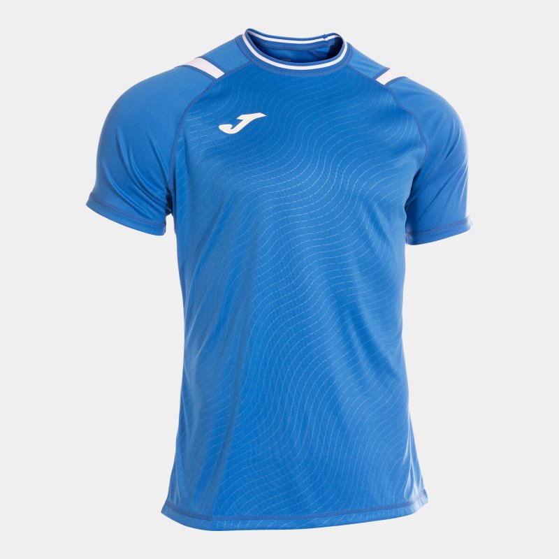 JOMA DINAMO II SHORT SLEEVE T-SHIRT ROYAL BLUE WHITE