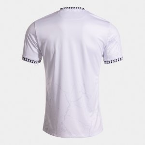 JOMA GOLD VII SHORT SLEEVE T-SHIRT WHITE BLACK
