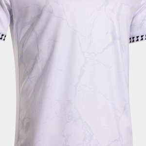 JOMA GOLD VII SHORT SLEEVE T-SHIRT WHITE BLACK