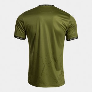 JOMA GOLD VII SHORT SLEEVE T-SHIRT KHAKI BLACK