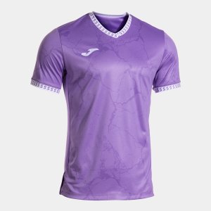JOMA GOLD VII SHORT SLEEVE T-SHIRT VIOLET WHITE