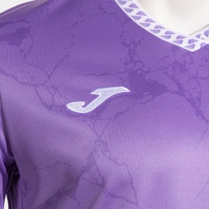 JOMA GOLD VII SHORT SLEEVE T-SHIRT VIOLET WHITE