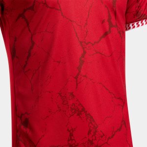 JOMA GOLD VII SHORT SLEEVE T-SHIRT RED WHITE