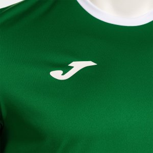 JOMA COMBI PREMIUM SHORT SLEEVE T-SHIRT GREEN WHITE