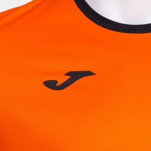JOMA COMBI PREMIUM SHORT SLEEVE T-SHIRT ORANGE BLACK