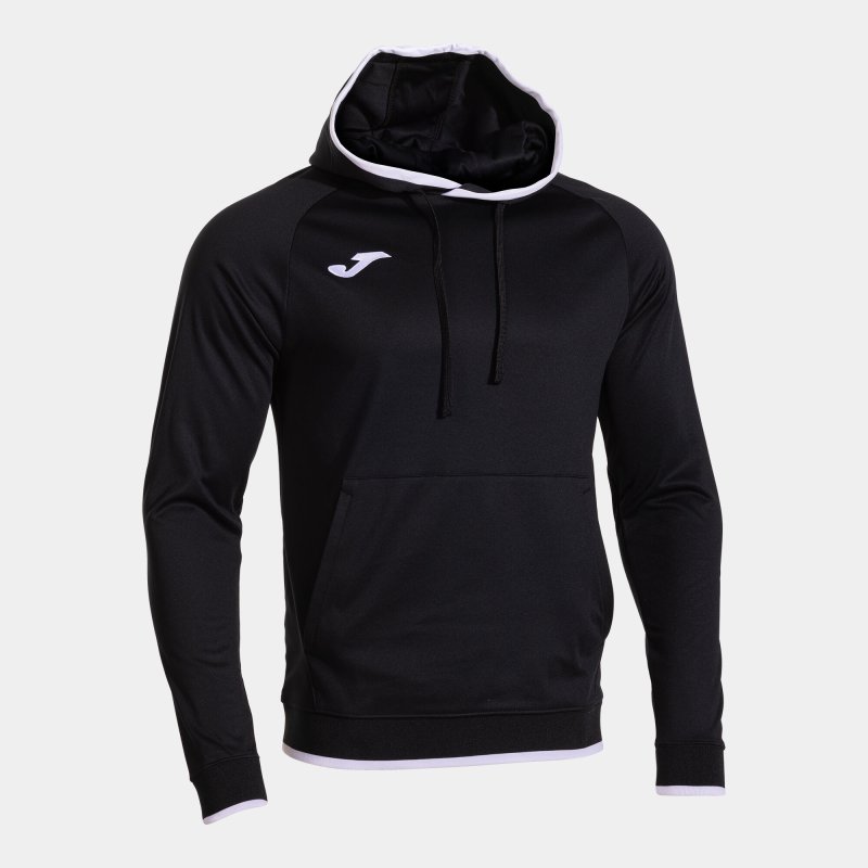 JOMA COMBI PREMIUM HOODIE BLACK WHITE