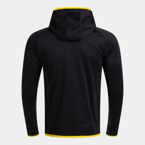 JOMA COMBI PREMIUM HOODIE BLACK YELLOW