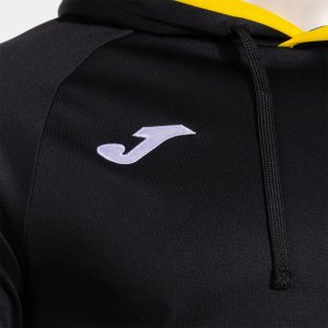 JOMA COMBI PREMIUM HOODIE BLACK YELLOW