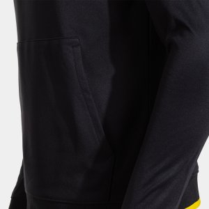 JOMA COMBI PREMIUM HOODIE BLACK YELLOW